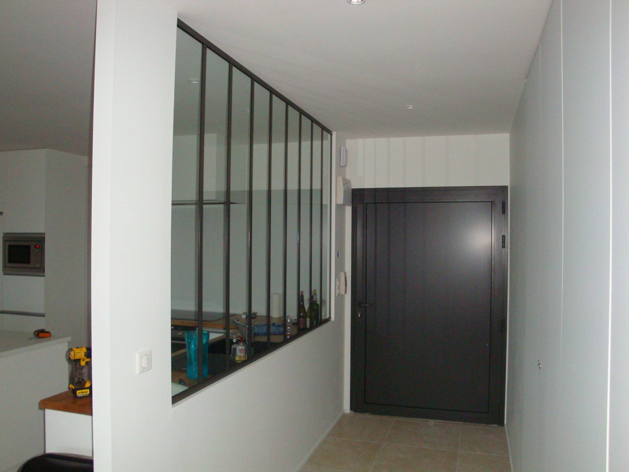 Porte large + verrière à Balma