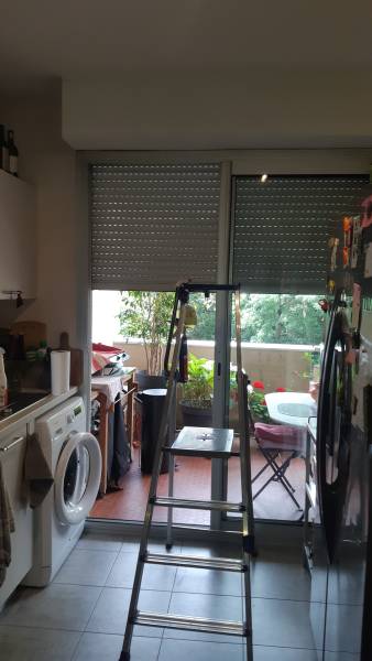 Fin d'intervention dépannage, le volet refonctionne parfaitement à Muret