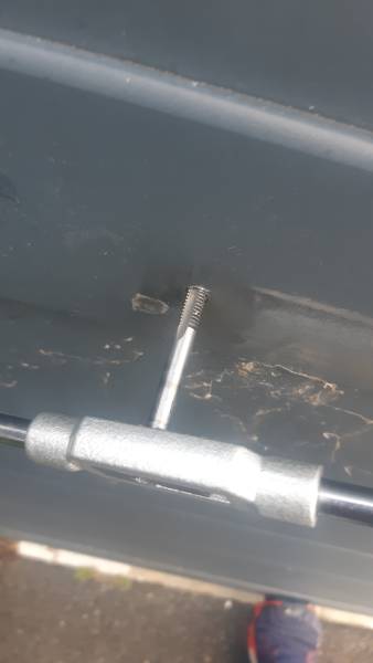 Taraudage nouvelle fixation