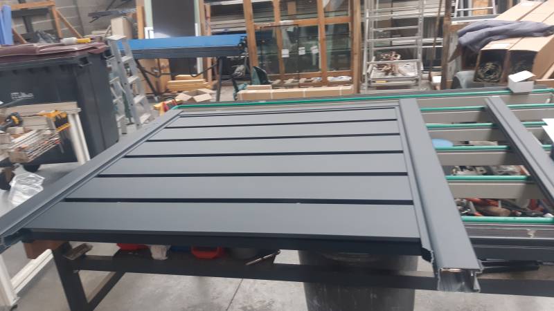 Fabrication et installation d'une clotûre et portillon brise vu  mais ajourée à Muret proche Labarthe sur Lèze